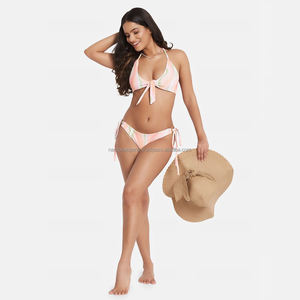 Nardon Apparel 2025 Nouvelle Annonce Maillot de bain Bikini Ensemble Vente en gros Personnalisé Couleur Solide - Product Image 6