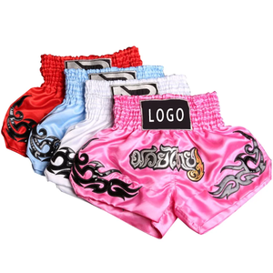 Short de Kick Boxing, Muay Thai et MMA personnalisé, imprimé par sublimation 100% polyester, pour hommes et femmes - Product Image 1