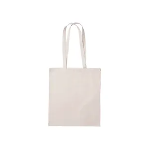 Sac fourre-tout promotionnel personnalisé en coton 180, design allongé pour le merchandising - Product Image 1