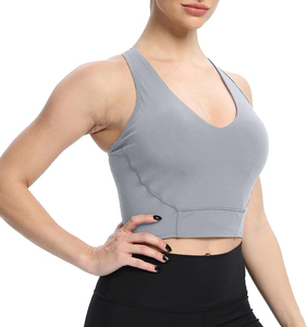 Ropa y accesorios Sujetadores de entrenamiento para mujer Fitness Correr Gimnasio Ejercicio Fitness Sujetador acolchado Yoga Gimnasio Sujetador deportivo - Product Image 2