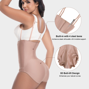 Faja Reductora de Cintura NANBIN BODY, Pantalones Cortos Moldeadores de Glúteos, Control de Abdomen, Compresión Fuerte, Ropa Interior Moldeadora - Product Image 4