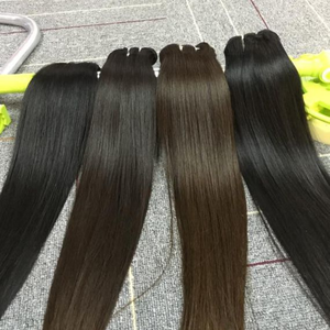 Extensiones de Cabello Humano Natural Remy Indio de Alta Calidad a Precio de Fábrica al por Mayor, Cabello Virgen Crudo con Cutícula Alineada - Product Image 4