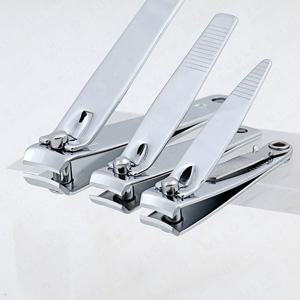 Coupe-ongles professionnel en acier inoxydable argenté, personnalisable, multicolore, pour manucure et pédicure, vente en gros - Product Image 6