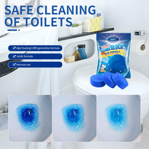 Ajyf giá rẻ nhất nhà vệ sinh bát Cleaner Tablet bong bóng màu xanh khối cho nhà vệ sinh sạch sẽ tránh gỉ - Product Image 3