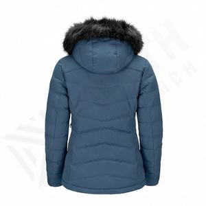 Veste parka d'hiver pour homme à capuche, coupe régulière, chaude, mince, formelle, en coton, polaire, rembourrée, vêtements thermiques, sur mesure - Product Image 2