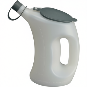 Verre doseur en plastique PRESSOL 5L avec couvercle/capuchon de protection sur le bec verseur, lot de 6 - Product Image 3