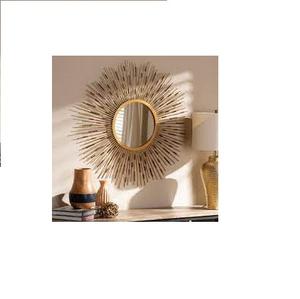 Classic Style Plated Handmade Decorative <b>Wall</b> <b>Mirror</b> Metal Frame Handcrafted <b>Wall</b> <b>Mirror</b> Wholesale Manufacturer - Product Image 3