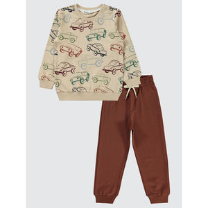 Survêtement textile pour garçons Vêtements confortables pour l'école - Product Image 1