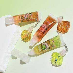 Miss Look Fruit Family Brillo Labial Personalizado OEM ODM, Aceite Labial con Purpurina, Llavero con Estuche, Venta al por Mayor a Granel, Caja de Exhibición de 24 Unidades, Cosméticos Labiales - Product Image 3