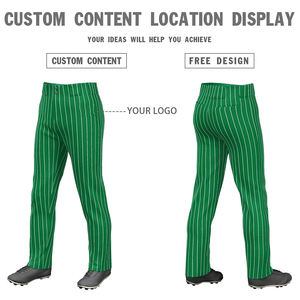 กางเกงเบสบอลขายาวผู้ชาย ดีไซน์ใหม่ รับทำโลโก้ แบรนด์ส่วนตัว ขายส่งเสื้อผ้า - Product Image 4