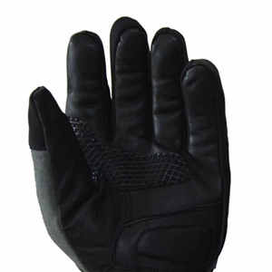 Venta al por mayor personalizar guantes de cuero de moto deportes de carreras de invierno dedo completo montar pantalla táctil elegante seguridad al aire libre OEM - Product Image 3