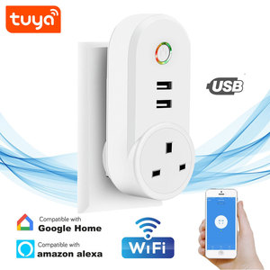 Prix d'usine - Prise intelligente WiFi Tuya - Norme internationale - 10A/16A - Avec 2 ports USB - Prise intelligente avec fonction de programmation - PST-LSPA2 - Product Image 2