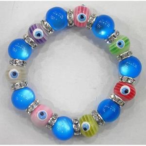 ตาชั่วร้ายลูกปัดแฟชั่นสำหรับสร้อยข้อมือ - Product Image 1