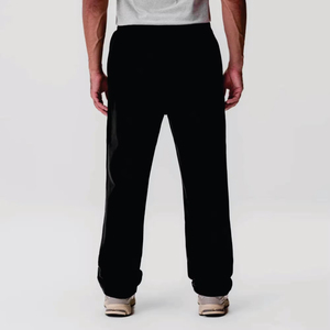 Pantalones de chándal para hombre, pantalones holgados de pierna ancha en blanco con logotipo personalizado OEM - Product Image 5