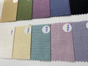 Tela de algodón de lino de primera calidad, diseño Dobby Jacquard, aspecto elegante para ropa de hombre y mujer - Product Image 2