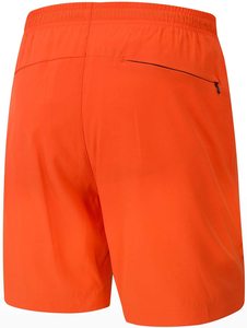 High-Performance Unisex Double <b>Layer</b> Breathable Quick Dry Elastic Waist <b>Mid</b> Waist 100% Polyester Sporty Pattern Sports Shorts - Product Image 5