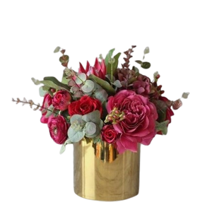 Accessoires de maison Vases design martelés Salon Porche Chambre Étude Art Décoration Ornements Vase en métal moderne - Product Image 6