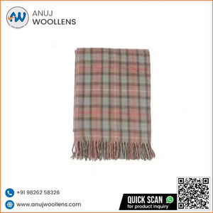 ผ้าห่มผ้าวูลปิคนิคนุ่มสบายดีไซน์ใหม่ขนาดที่กำหนดเองได้ - Product Image 2