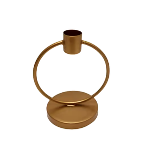 Support à bougie en métal fait main de qualité supérieure avec support à bougie plaqué or pour la décoration de la maison, best-seller à prix avantageux - Product Image 2