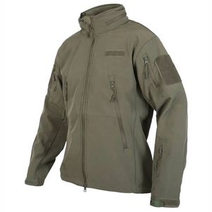 Chaqueta Softshell Unisex de Talla Grande Personalizada, Ropa Tecnológica de Invierno, Parche de Corazón Bordado, Impermeable, Cortavientos y Transpirable - Product Image 1