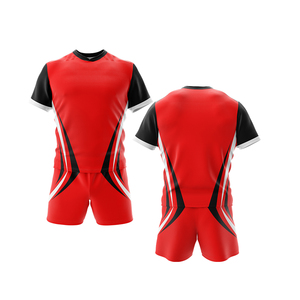 Conjuntos de uniformes de Rugby Unisex personalizados de alta calidad, ropa deportiva de poliéster 100% transpirable de secado rápido, servicio OEM para adultos al por mayor - Product Image 3