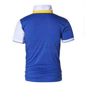 Moda Desgaste Hombres Polo Camiseta Precio Bajo Venta Caliente Ropa Casual Hombres Polo Camiseta - Product Image 2