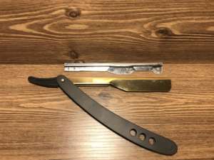 Maquinilla de afeitar profesional para peluquero, Mini soporte de afeitar de acero inoxidable colorido, profesional - Product Image 4