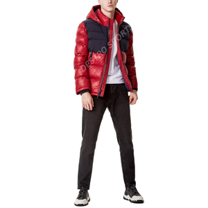 Chaqueta Acolchada de Algodón con Cierre Largo Negro de Alta Calidad, Marca North Face, para Mantener el Calor, Ropa de Invierno para Hombre, Talla Adulto - Product Image 4