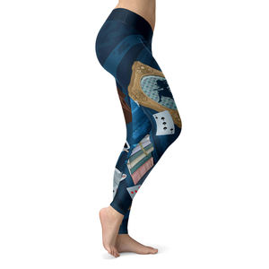 Mallas transpirables con estampado de sublimación para mujer, pantalones de Yoga y Fitness para mujer, mallas de yoga para mujer, tarifa al por mayor OEM - Product Image 3