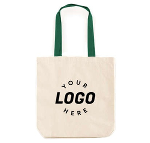 Bolsa de lona de algodón 100% liso reutilizable reciclada ecológica impresa de tamaño de logotipo personalizado para compras de comestibles bolsa de algodón - Product Image 1