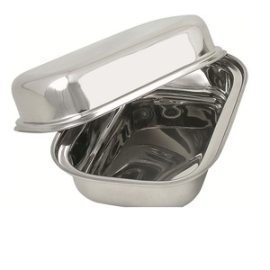 Tostador cuadrado de acero inoxidable con cubierta - Product Image 1