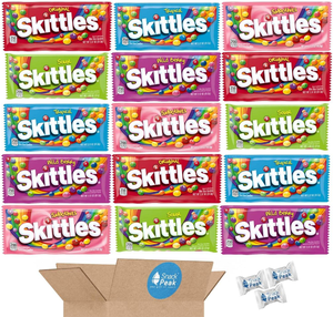Skittlees Original, Individual Packs, 5 Fruit Flavors, Fun Size Candy - Product Image 6