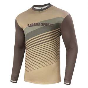 เสื้อมอเตอร์ครอสแขนยาวพิมพ์ลายได้ตามต้องการสำหรับผู้ชายสีต่างกัน - Product Image 1