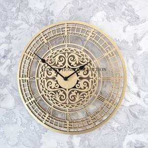 Relojes de pared únicos de resina y madera hechos a mano con detalles rústicos adecuados para cocinas y comedores de estilo rural - Product Image 2