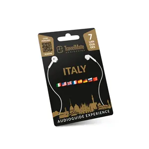 High Quality Italy Product Store Credit For Corporate Travel Audio Guides App With 16 Available Cities Guide For Operators