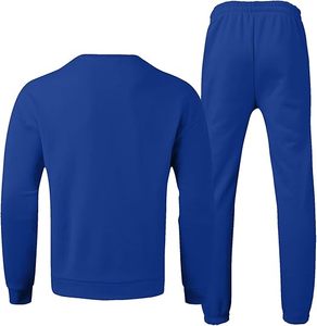 Survêtements à capuche en molleton de qualité supérieure décontractés hiver chaud Fitness vêtements d'entraînement 2 pièces pull survêtement - Product Image 4