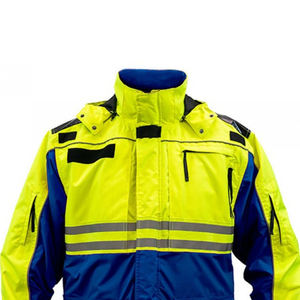 Veste de travail d'hiver haute visibilité pour hommes, meilleure vente, veste de sécurité en coton/polyester imperméable avec logo personnalisable - Product Image 5