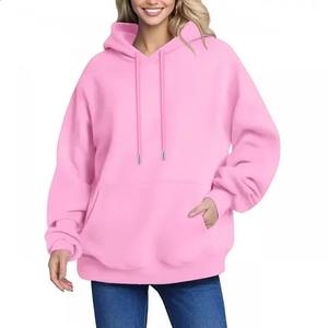 OEM ODM personnalisé 2025 unisexe pull à capuche hiver chaud durable coton polyester tissu avec broderie illustration - Product Image 3