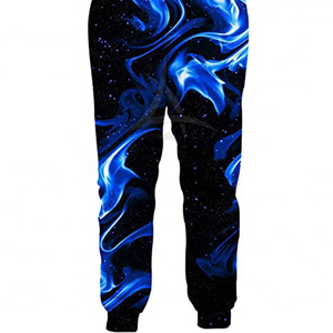 High Quality Lightweight Sublimation Printed Casual Fitness Training <b>Trousers</b> Straight Mid Waist Breathable Eco-Friendly Quick - Product Image 2