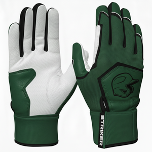 Gants de baseball en cuir souple à conception personnalisée avec traction améliorée, paume antidérapante, sans vibrations, résistants aux déchirures, vente en gros - Product Image 1