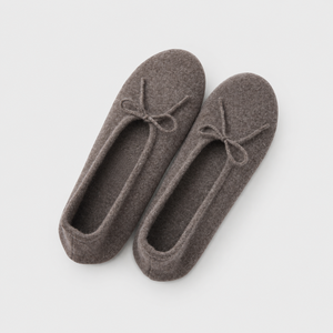 Chaussons en cachemire tricotés de Mongolie intérieure, doux, luxueux et chauds, pour la maison, vente en gros - Product Image 2