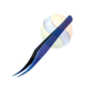 Pinces à extensions de cils de précision de qualité supérieure, outil de beauté professionnel en acier inoxydable, pinces à extensions de cils à ultra-grip - Product Image 2