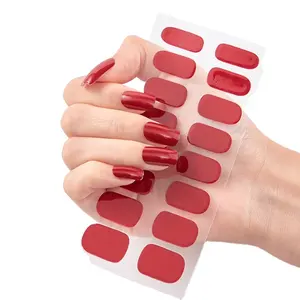 Cheap Faked Nail Sticker BSCI Factory maquillajepormayor Color sólido Nail Seals ABS Press On Nails