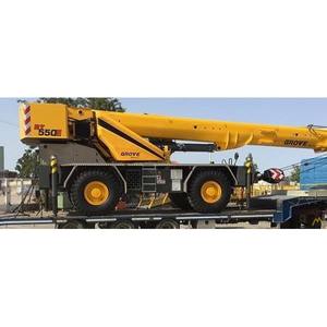 Grúa Todoterreno Grove RT550E de Pocas Horas de Uso, Excelente Estado, Motor Weichai, Capacidad de Carga de 60 Toneladas para Construcción, en Venta en Italia - Product Image 1