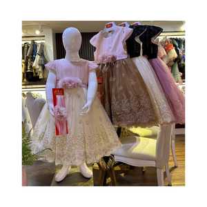 ชุดเดรสปักลายแฟนซีสำหรับเด็กผู้หญิง คอลเลคชั่นใหม่ปี 2024 จาก ANA Garments พร้อมที่คาดผม - Product Image 1