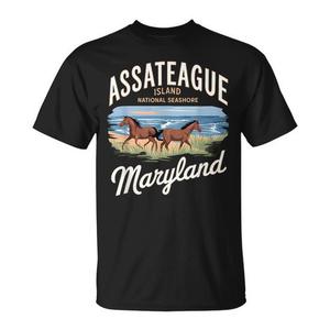 Maglietta promozionale del Parco Nazionale di Assateague Island Maryland Adventure - Product Image 1