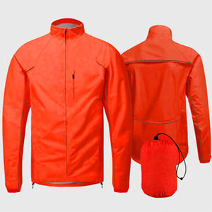 Veste d'hiver pour homme, personnalisable, écologique, imperméable, à séchage rapide, coupe slim, sportive, avec capuche et fermeture éclair, pour usage extérieur - Product Image 5