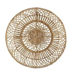 Décoration d'art pour la maison en rotin naturel de haute qualité, fabriquée à la main, avec un prix avantageux. Idéale pour le camping et les pique-niques dans n'importe quelle pièce. - Product Image 1