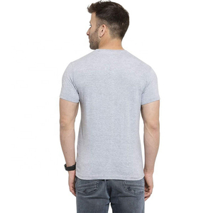 เสื้อยืดคอกลมลายไม้ไผ่น้ำหนักเบาระบายอากาศได้ดีสำหรับ230gsm-320gsm ฟิตเนส100% ออกแบบได้ตามต้องการ - Product Image 2