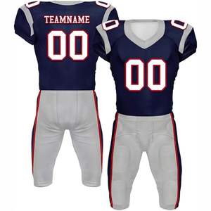 Uniformes de Fútbol Americano de Alto Rendimiento, Acolchado Avanzado, Colores de Equipo Audaces, Duraderos, 100% Poliéster, Transpirables, Protección UV, Pantalones Cortos - Product Image 2